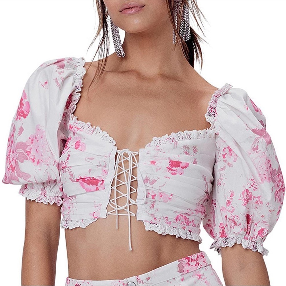 For love and lemons crop top size L